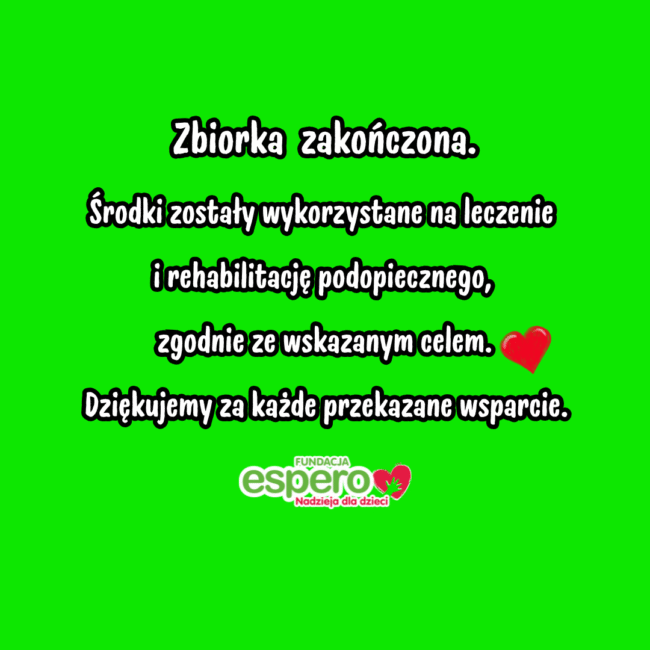 Ola Musiał dziękujemy za wsparcie!