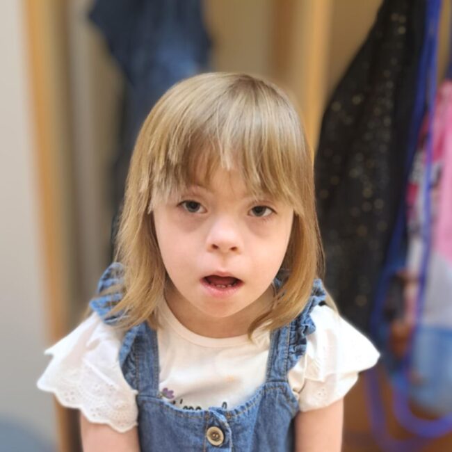 Dziewczynka z zespołem Downa - Emilia Rybarczyk