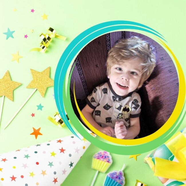 Urodziny Bruna Chruścińskiego urodziny Bruna - chłopca z wrodzoną wadą serca