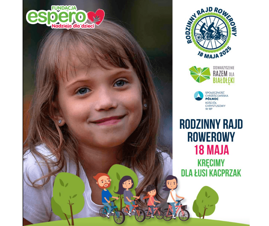 Rajd rowerowy dla Łucji