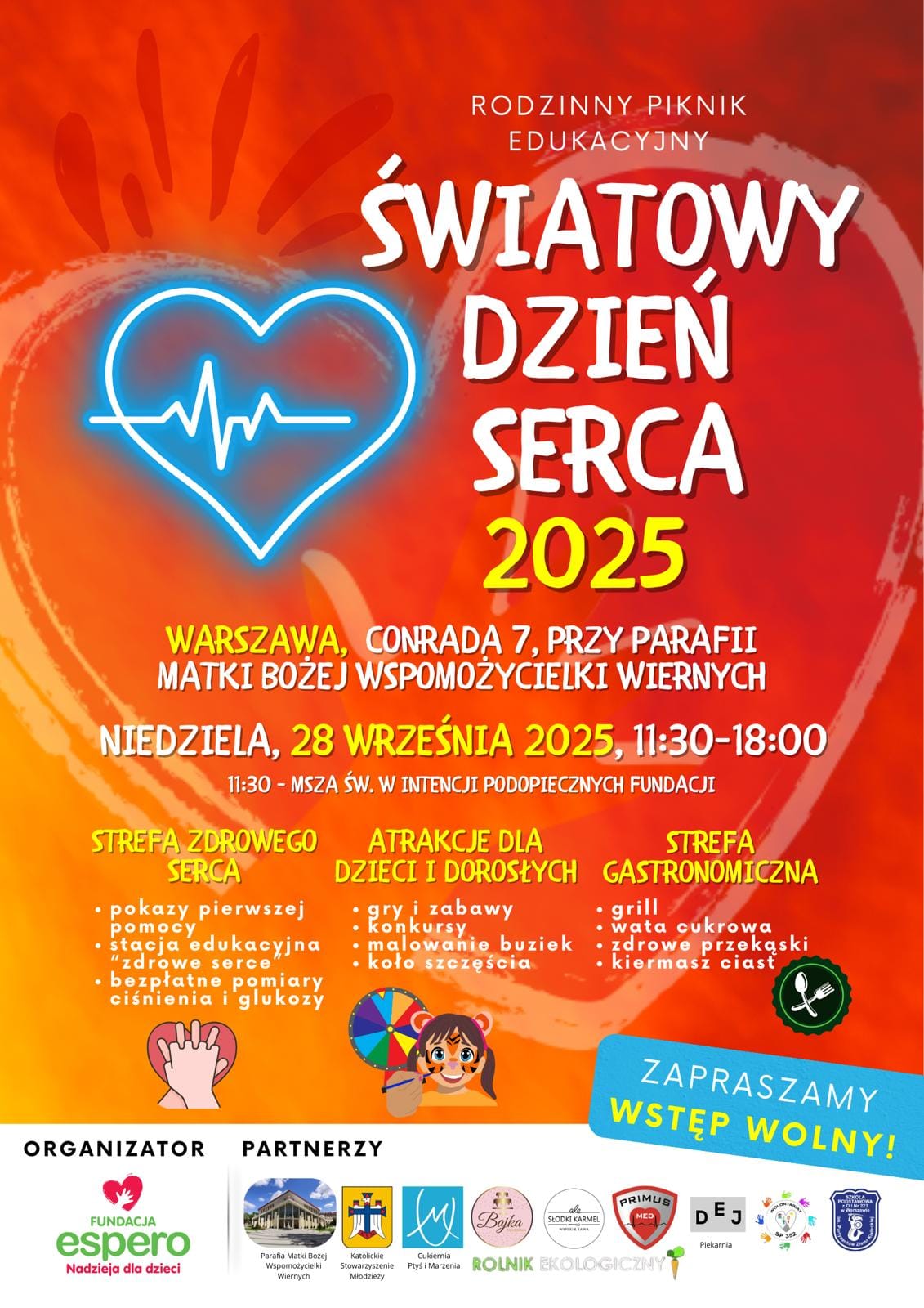 Światowy Dzień Serca.Piknik rodzinny