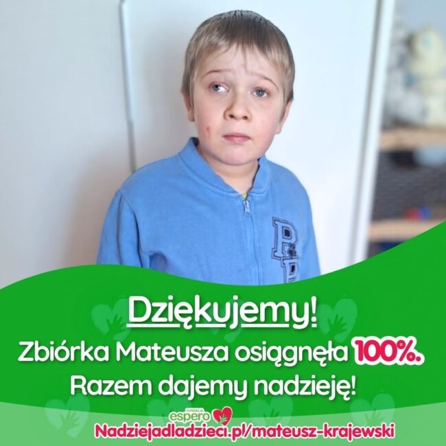Mateusz aktualizacja 100%