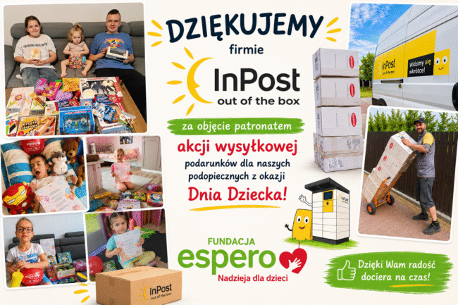 Podziękowania dla InPost